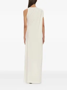 Christopher Esber White Stone Pin Column Tee Dress - Size 6 AU for rent on The Volte - image 3