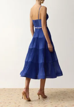 Zimmermann V Neck Pleated Midi for rent on The Volte - image 4