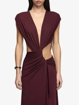 Bec and Bridge Odea Maxi Dress in Plum Size AU 8 for rent on The Volte - image 2