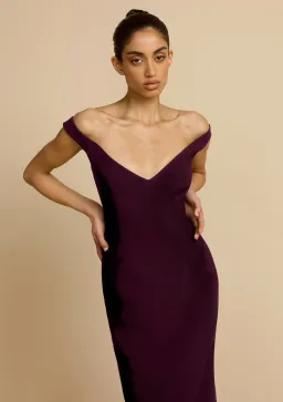 Arcina Ori Ellery Dress Plum Size S / AU 8 for rent on The Volte - image 3