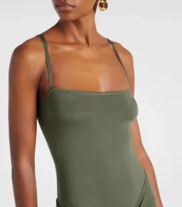 Sir The Label Khaki Yolana Tie Dress - Size 3/ 12 AU for rent on The Volte - image 3