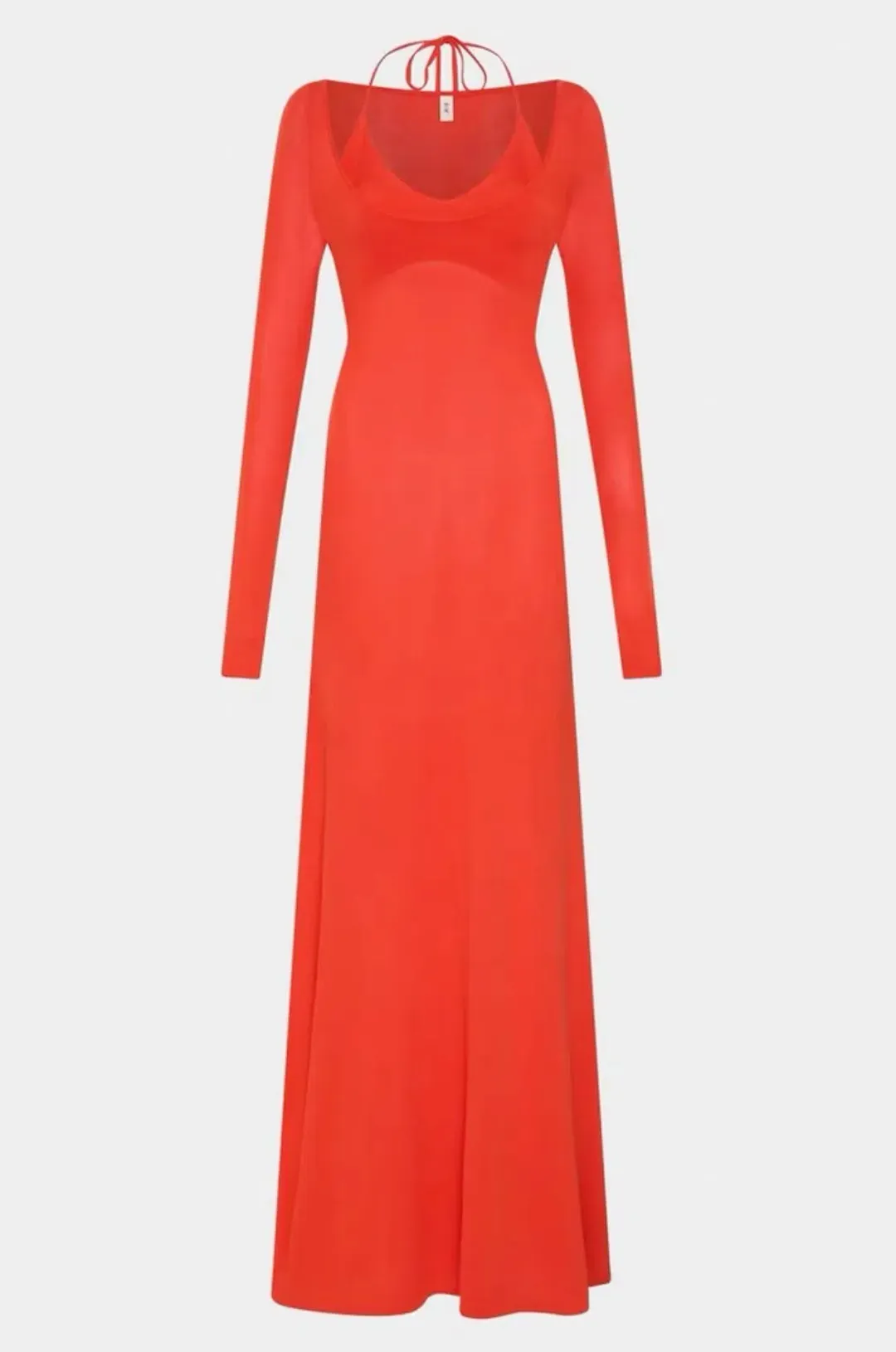 BWT Sir The Label Tangerine Valejo Halter Dres - Size 1/8 AU for rent on The Volte - main image