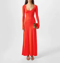 BWT Sir The Label Tangerine Valejo Halter Dres - Size 1/8 AU for rent on The Volte - image 1