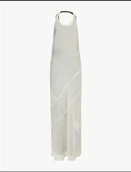 Sir The Label Light Sage Strobe Halter Dress - Size 0P /4 AU for rent on The Volte - image 6