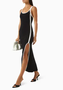 Sir The Label Black Solana Midi Dress. Size 2 /10 AU for rent on The Volte - image 2