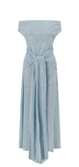 SABO KIAM DRESS BLUE SIZE XS for rent on The Volte - image 5