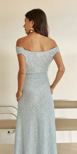 SABO KIAM DRESS BLUE SIZE XS for rent on The Volte - image 3