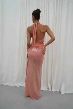 Deconduarte Lilou Dress Coral Size S / AU 6-8 for rent on The Volte - image 5