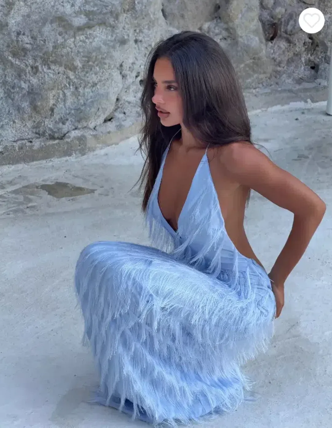 Jasook Noa Gown Powder Blue Size L / Au 12 for rent on The Volte - main image