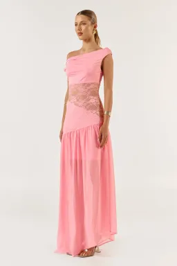 Jefre Sei Capri Gown Pink Size 12 for rent on The Volte - image 2