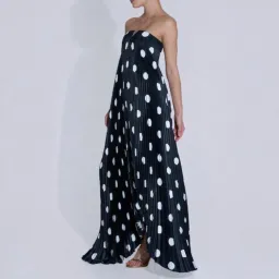 L'idee Black Tie Gown Polka Noir Size 10 for rent on The Volte - image 3