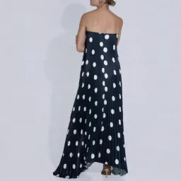 L'idee Black Tie Gown Polka Noir Size 10 for rent on The Volte - image 5