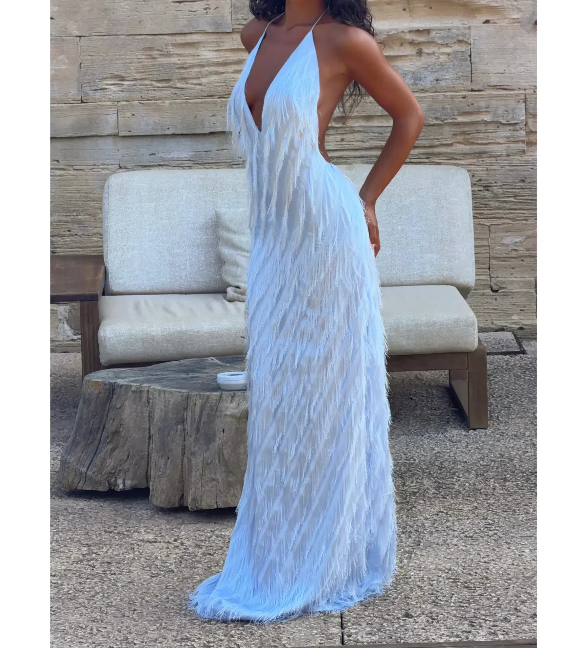 Jasook Noa Gown in Blue Size XS/AU6 - Image 2
