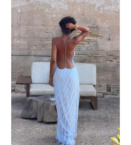 Jasook Noa Gown in Blue Size XS/AU6 for rent on The Volte - image 3