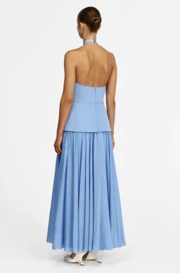 Acler Milliken maxi dress deep sky size 10 for rent on The Volte - image 4