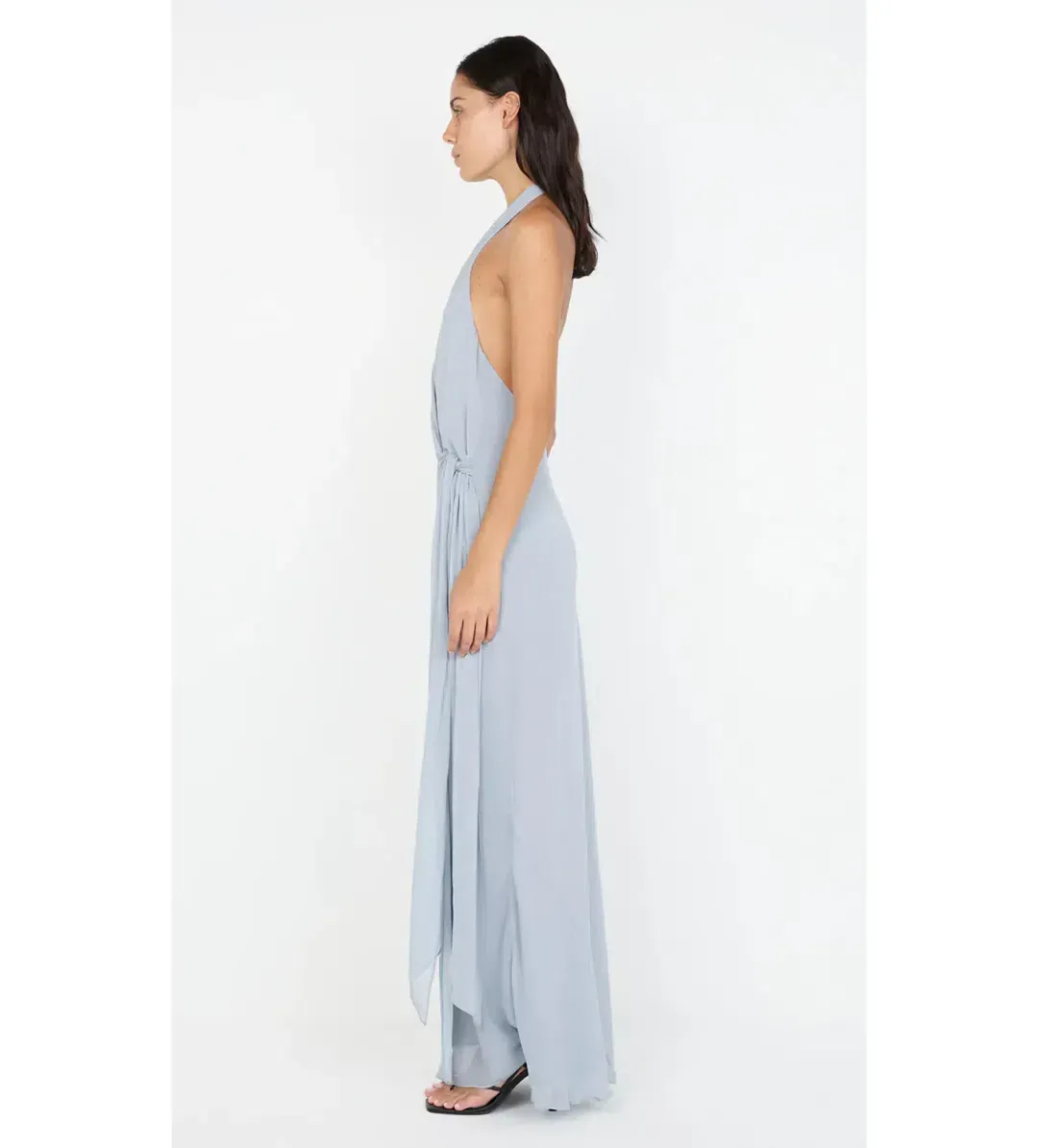 BEC AND BRIDGE SONEVA WRAP DRESS IN CLOUD BLUE SIZE 6 for rent on The Volte - main image