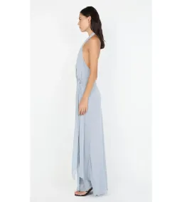 BEC AND BRIDGE SONEVA WRAP DRESS IN CLOUD BLUE SIZE 6 for rent on The Volte - image 3