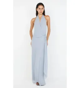 BEC AND BRIDGE SONEVA WRAP DRESS IN CLOUD BLUE SIZE 6 for rent on The Volte - image 1