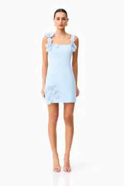Elliatt Chantelle Mini Dress blue for rent on The Volte - image 1