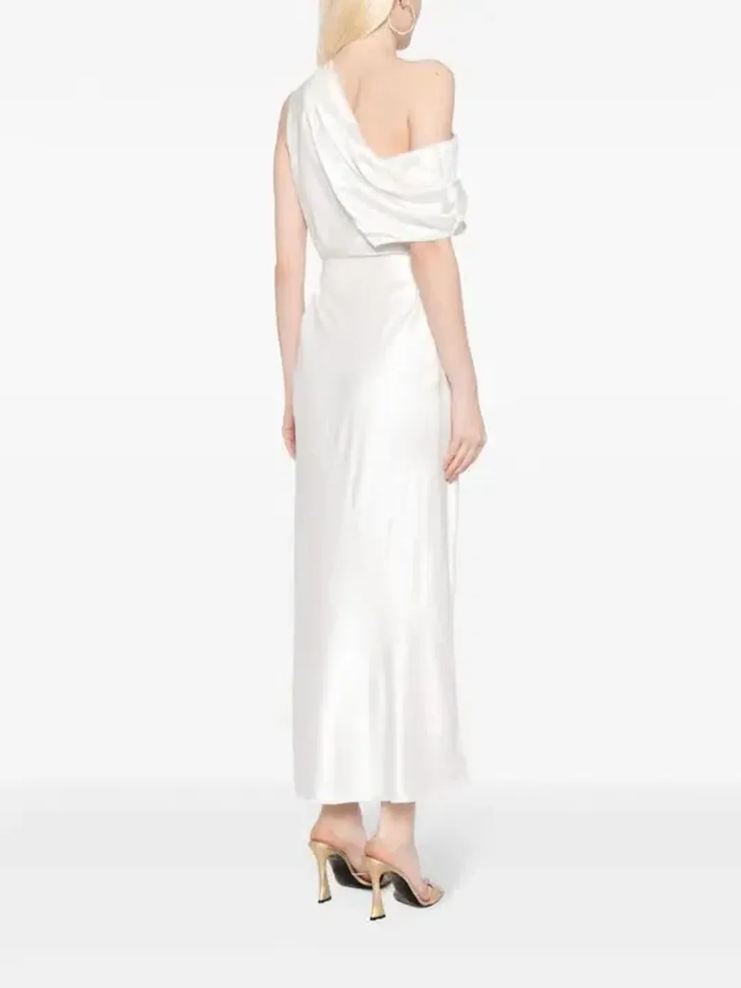 Acler Ellison off-shoulder midi dress for rent on The Volte - main image