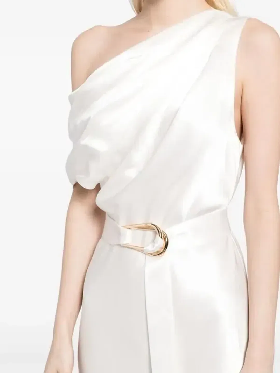 Acler Ellison off-shoulder midi dress for rent on The Volte - main image