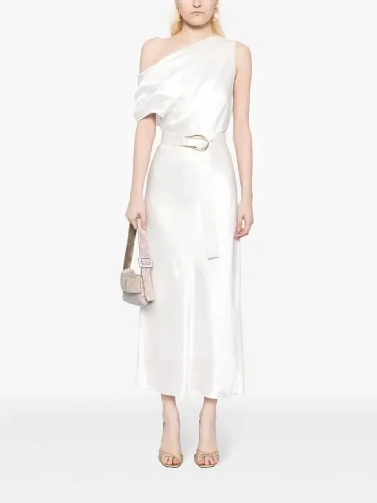 Acler Ellison off-shoulder midi dress for rent on The Volte - main image