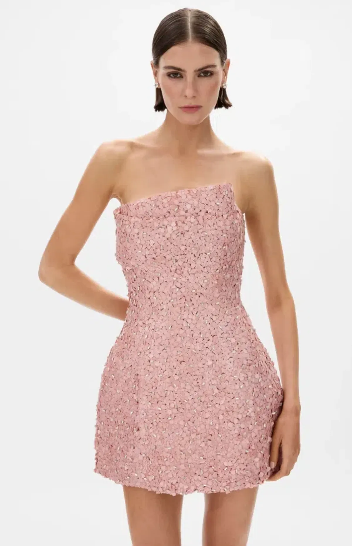 Rachel Gilbert Karter Mini In Rosewater Size 8 - Image 2