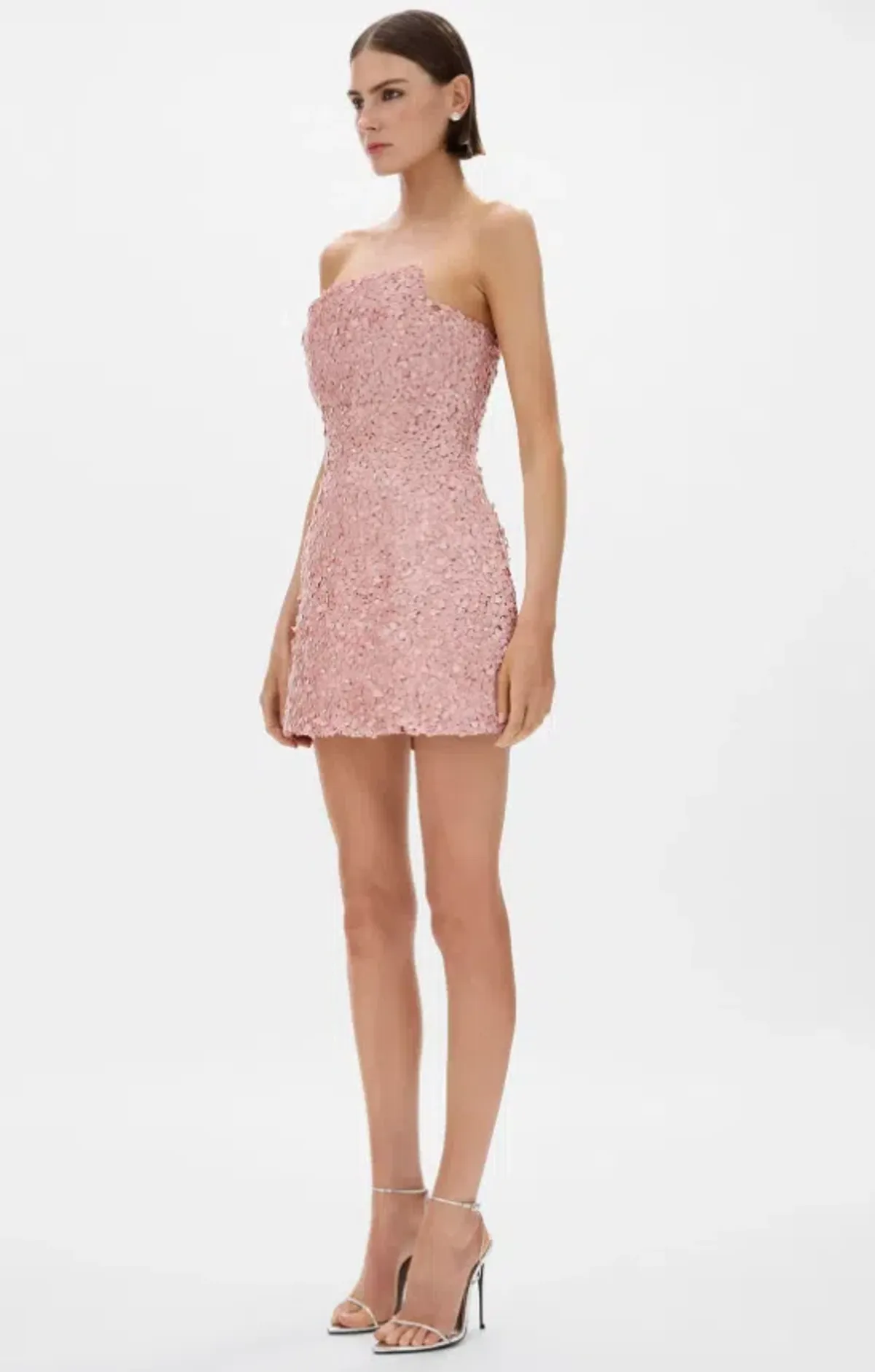 Rachel Gilbert Karter Mini In Rosewater Size 8 - Image 3