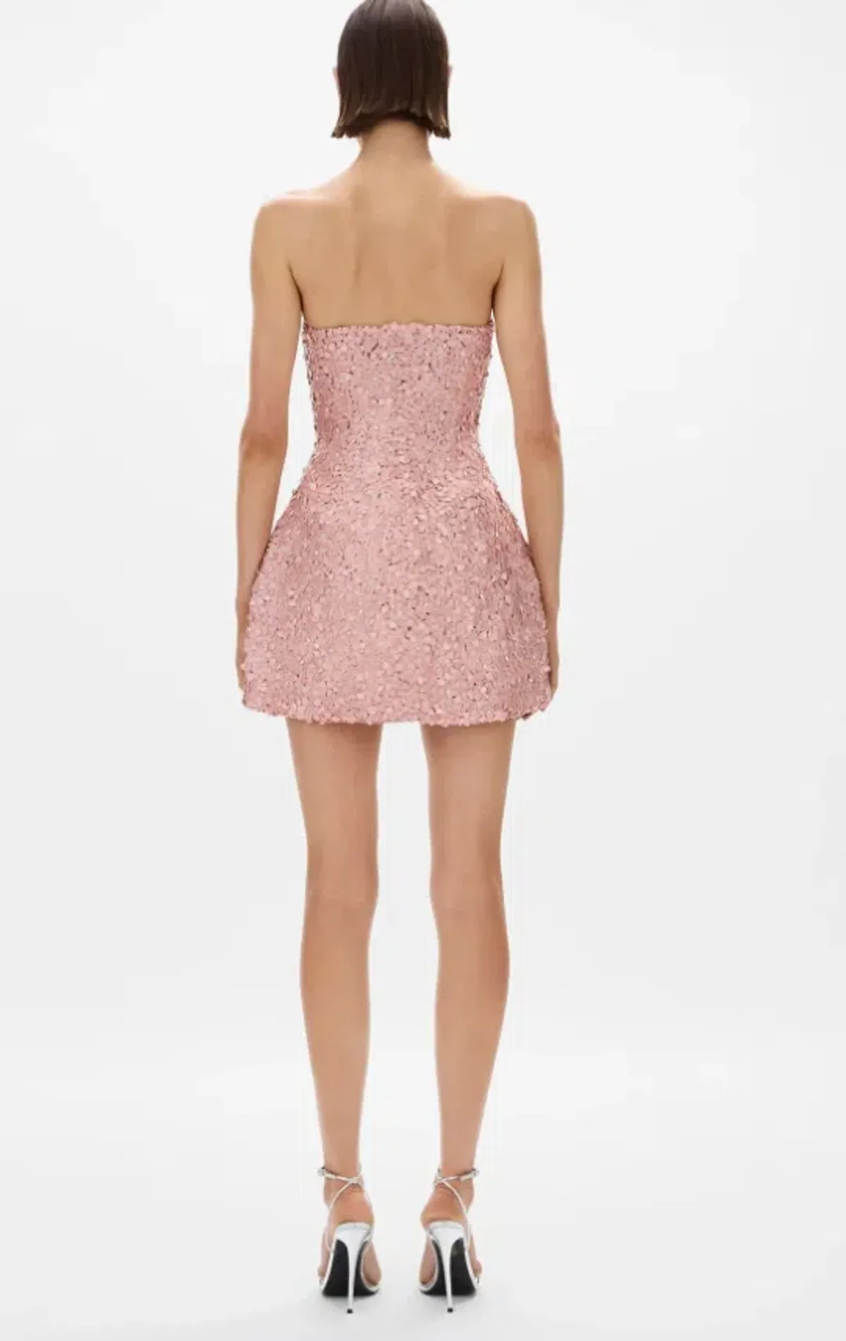 Rachel Gilbert Karter Mini In Rosewater Size 8 - Image 4