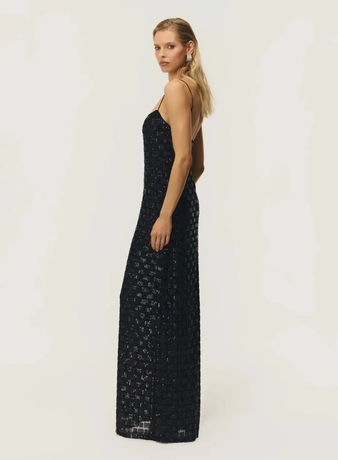 Stevie Dress Black for rent on The Volte - main image