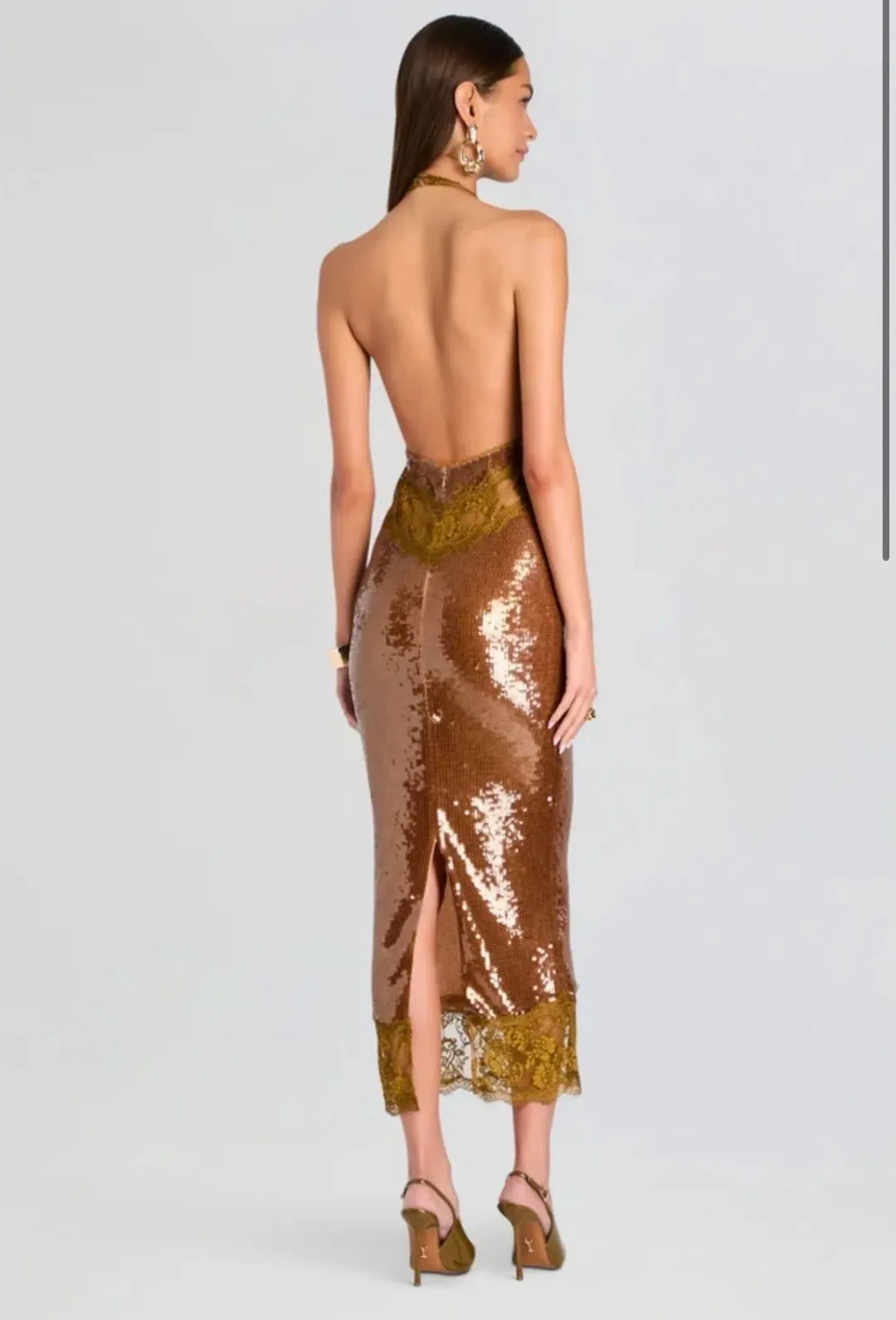 Retrofete - Vicky Sequins Lace DRESS for rent on The Volte - main image