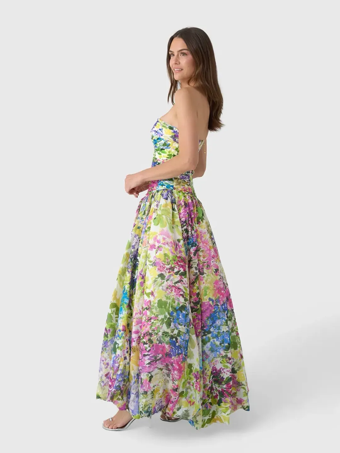 AJE Dahlia Gown in Lavandula Size 8 AU for rent on The Volte - main image