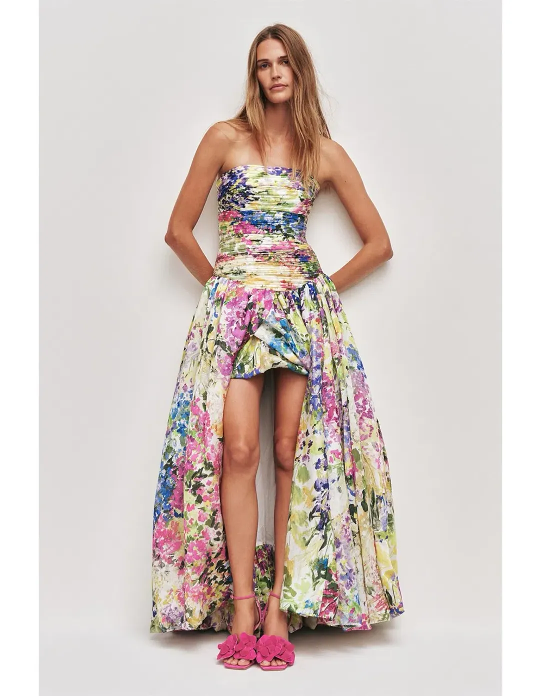 AJE Dahlia Gown in Lavandula Size 8 AU for rent on The Volte - main image