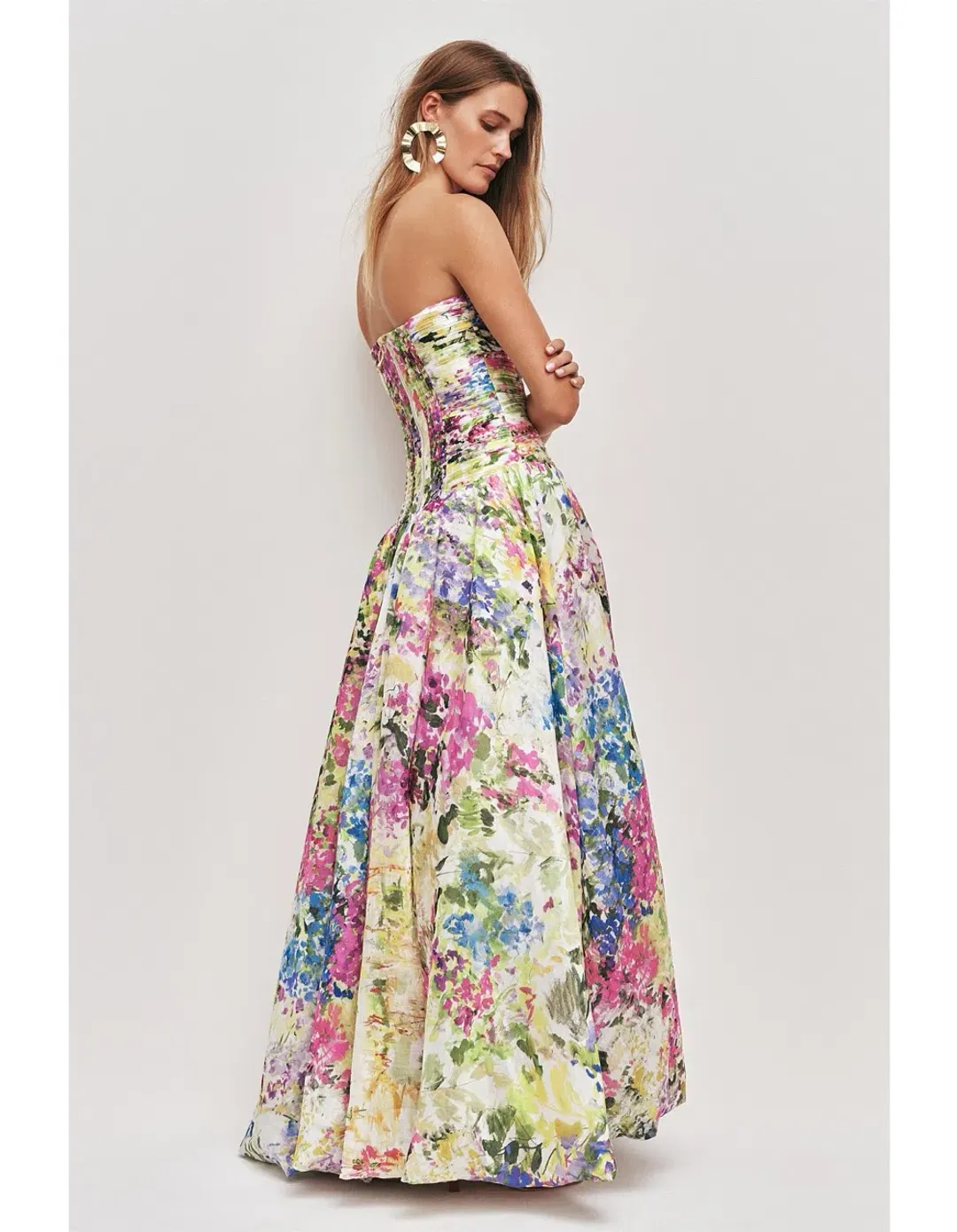 AJE Dahlia Gown in Lavandula Size 8 AU for rent on The Volte - main image