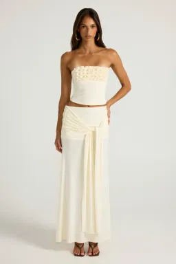 Ance gria Jude set in cream for rent on The Volte - image 1