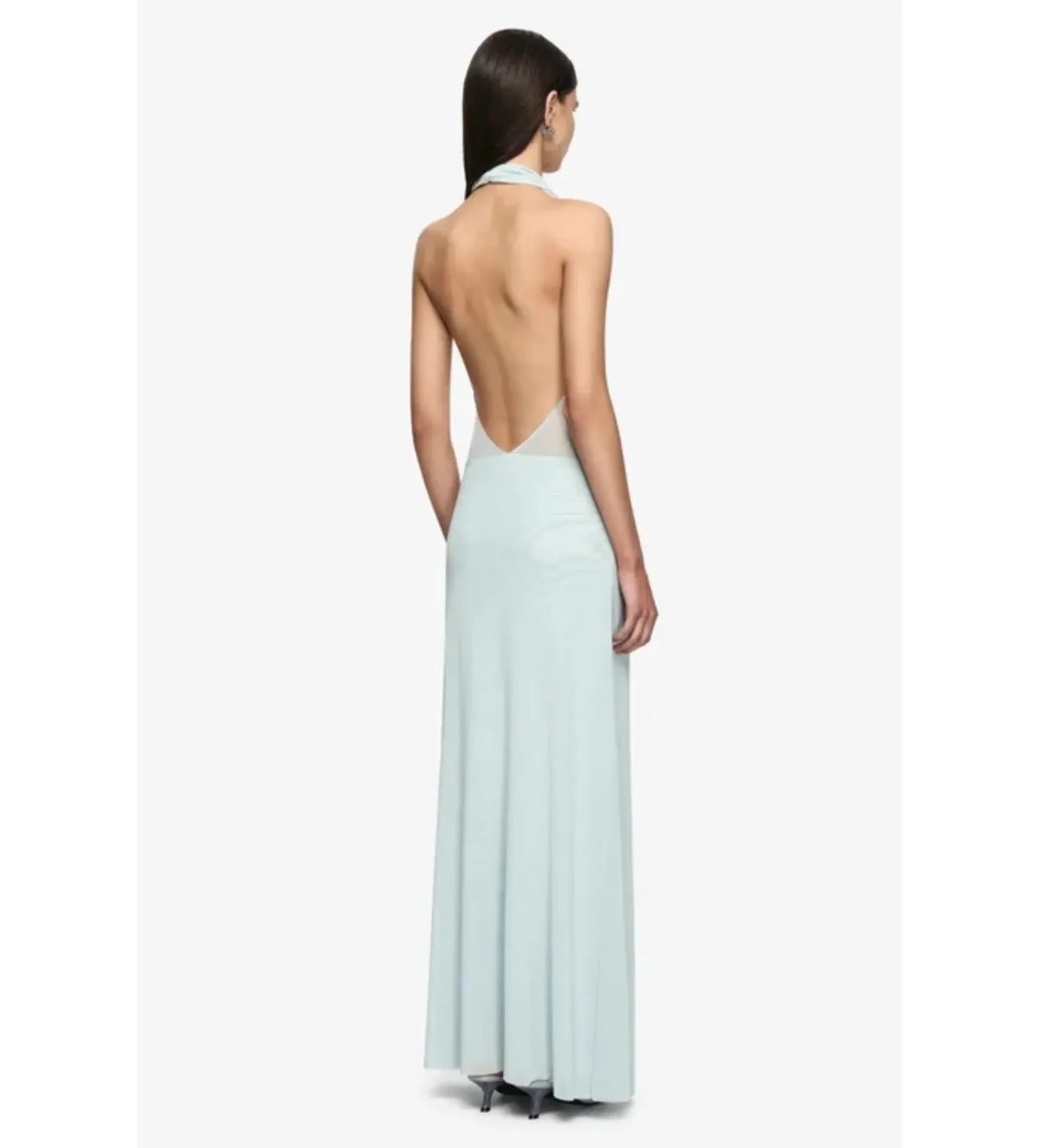 Bec and Bridge Isora Halter Maxi Dress in Mist Size AU10 - Image 2