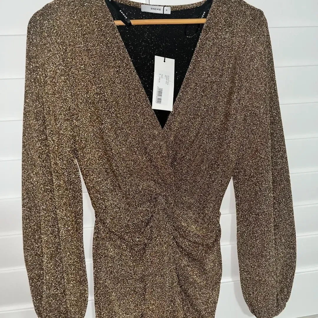 Sheike Studio Dress - Gold for rent on The Volte - main image