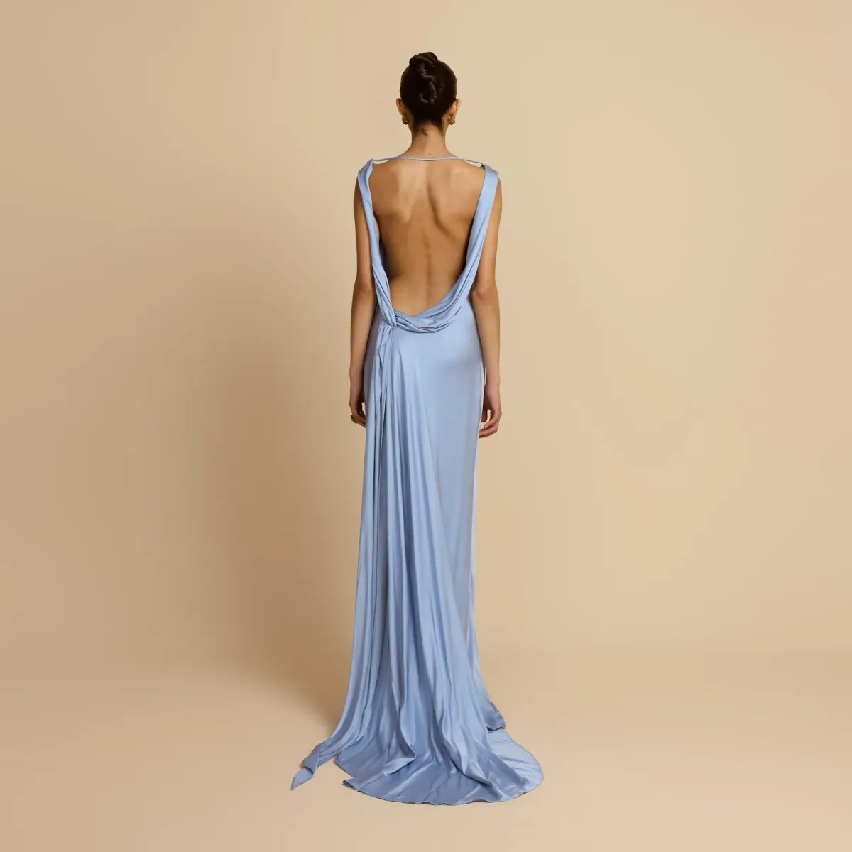 Brand Newπ©΅ Arcina Ori Darcy Gown β Sky Blue - Size 8 AU / S Satin Maxi Dress π©΅ - Image 3