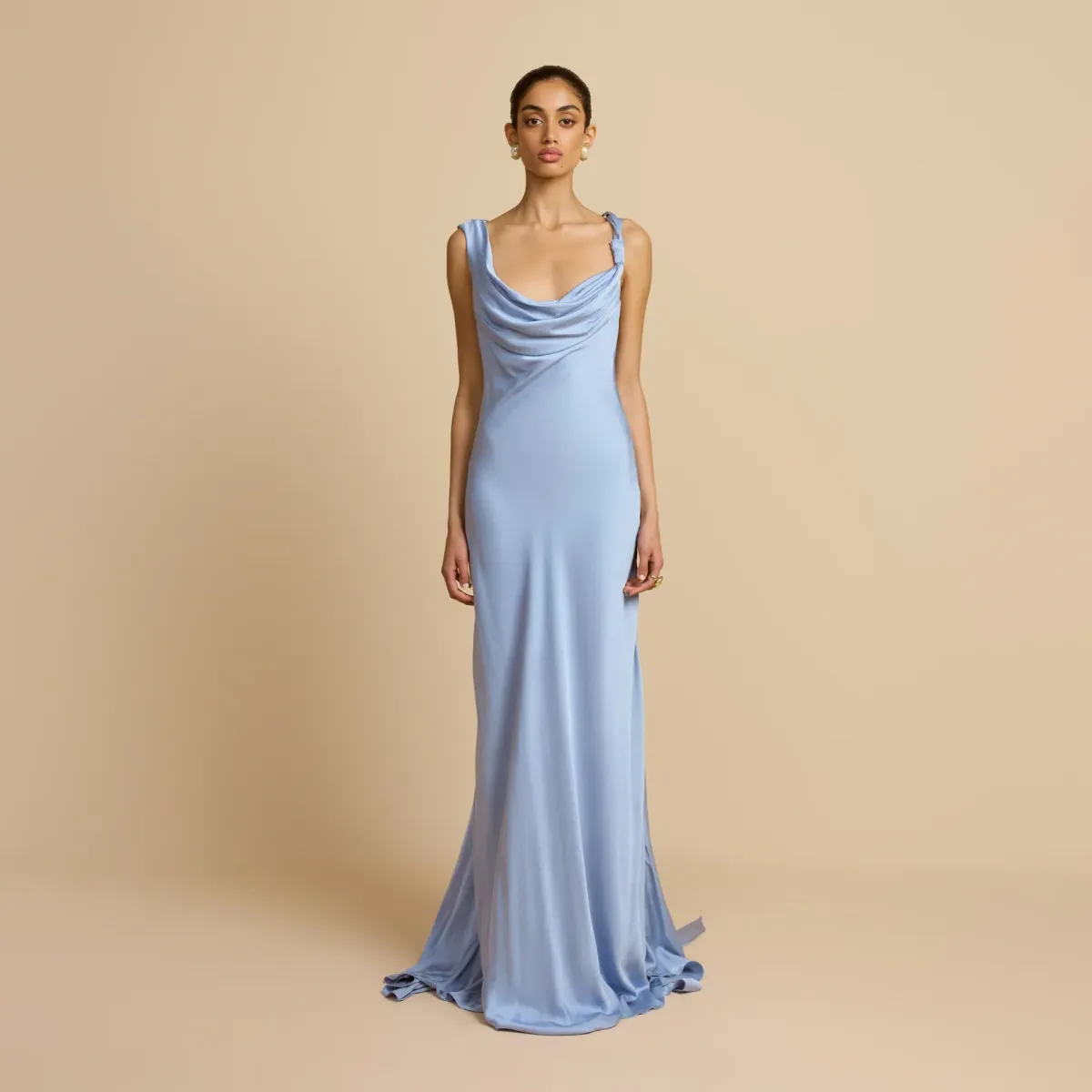 Brand Newπ©΅ Arcina Ori Darcy Gown β Sky Blue - Size 8 AU / S Satin Maxi Dress π©΅ - Image 2