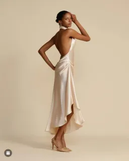 π₯ Arcina Ori Franka Dress β Blush Gold / Champagne β Size AU 10 (M) π₯ for rent on The Volte - image 1