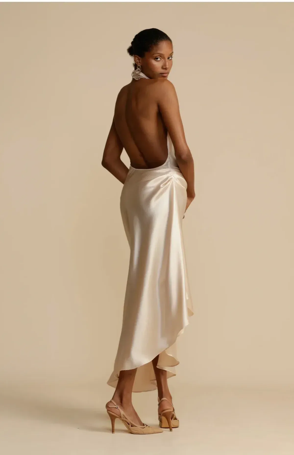 π₯ Arcina Ori Franka Dress β Blush Gold / Champagne β Size AU 10 (M) π₯ - Image 3