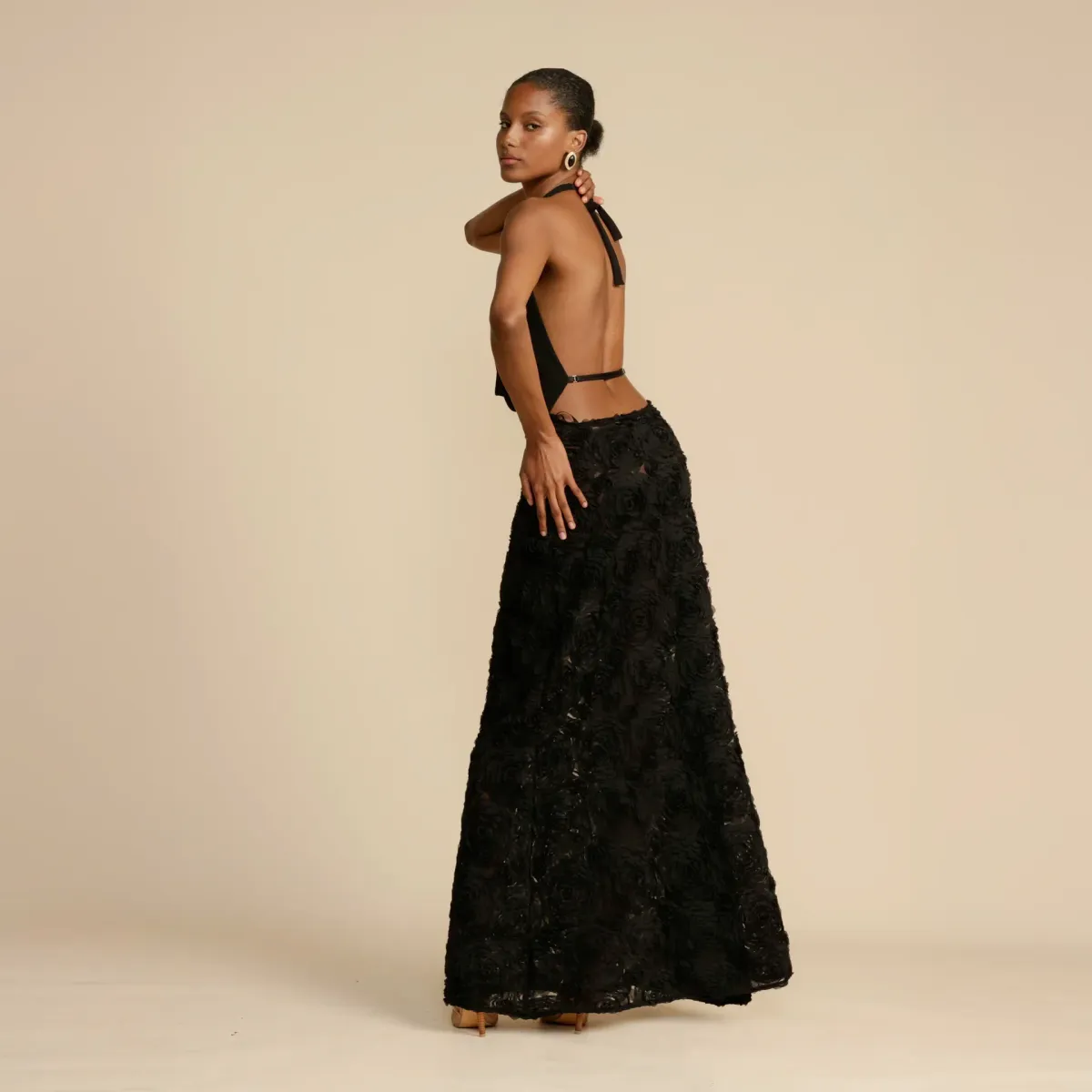 🖤 Arcina Ori Adriana Maxi Dress – Black – Size AU 8 (S) 🖤 - Image 2