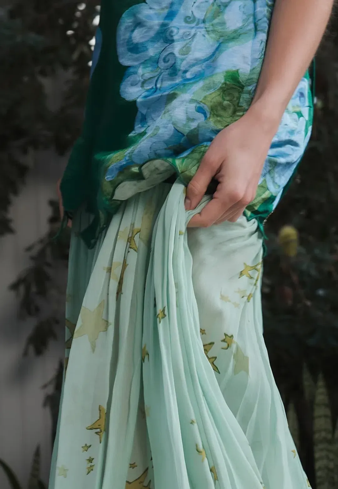 ANTIPODEAN RUNAWAY STAR DROP WAIST GOWN SIZE 10 for rent on The Volte - main image