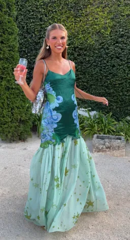 ANTIPODEAN RUNAWAY STAR DROP WAIST GOWN SIZE 10 for rent on The Volte - image 3