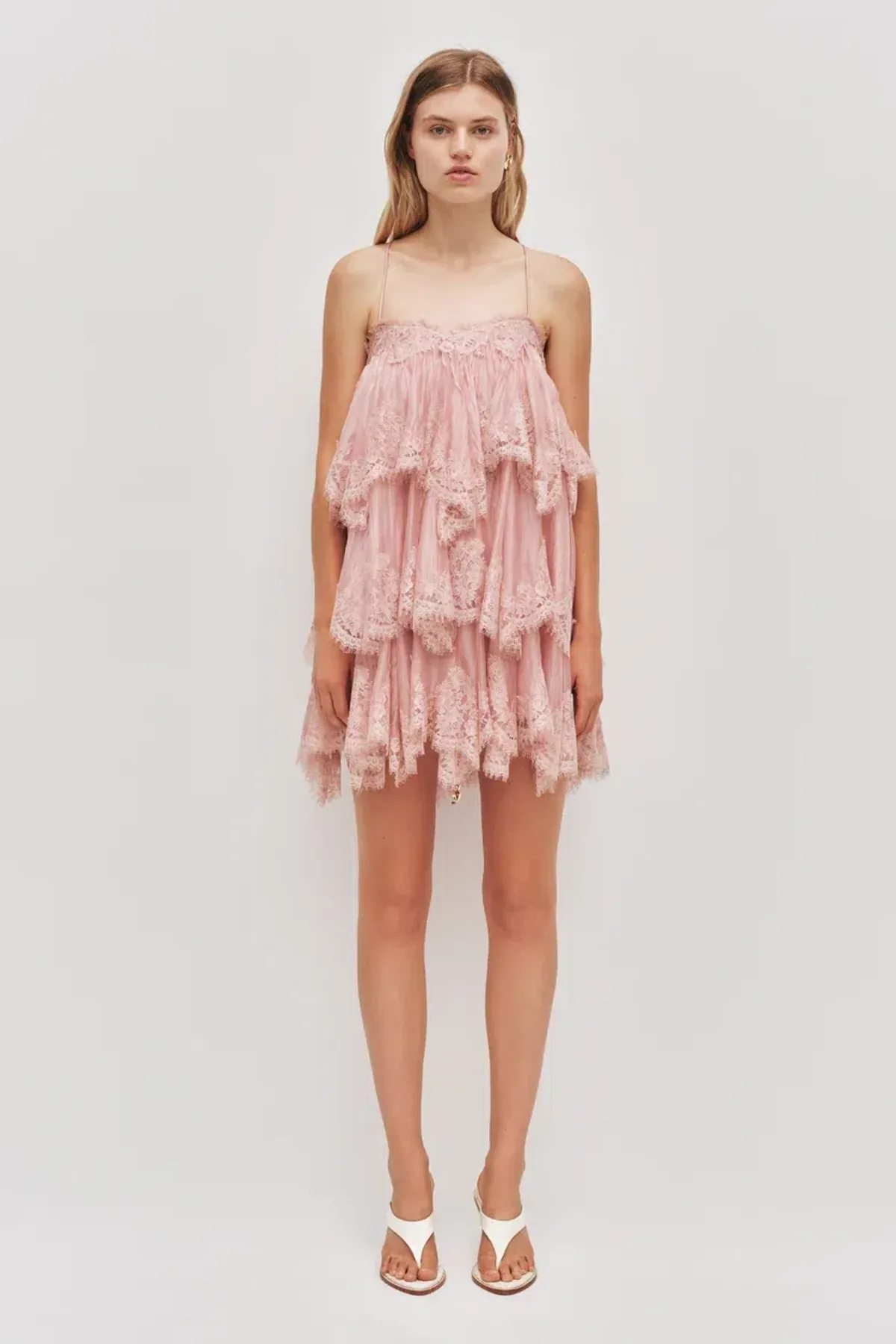 πΈ AJE Ophelia Lace Mini Dress β Size 12 AU in Fawn Pink πΈ PERFECT RACE DAY DRESS! - Image 3