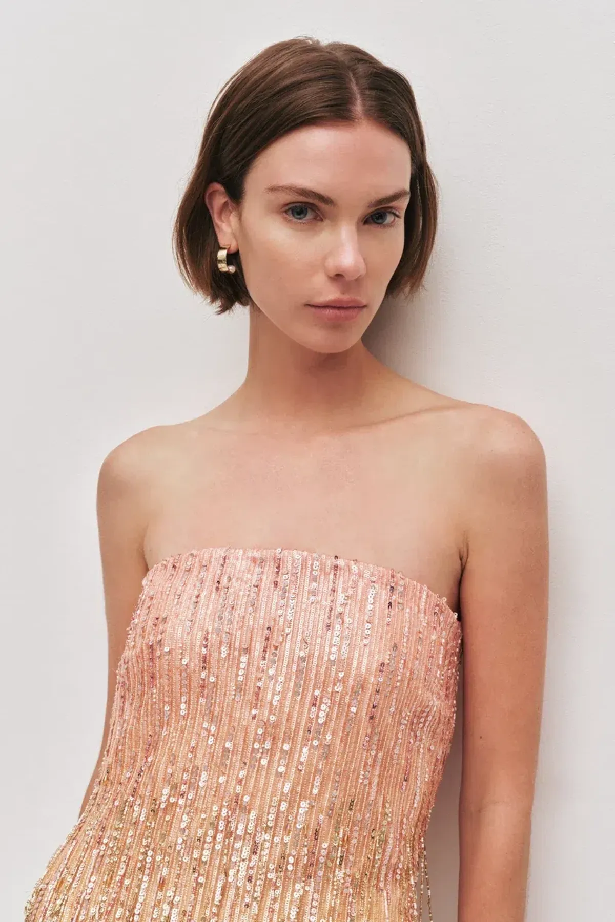 π©·β¨ AJE Amulet Sequin Midi Dress β Aurora Pink & Yellow β Size AU 16 β¨π©· - Image 5