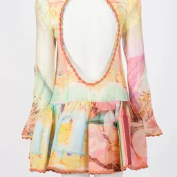 Zimmermann Tama Layered Mini Dress Size AU 6 for rent on The Volte - image 3