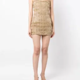 Rachel Gilbert Sadie Mini Gold Size 8 for rent on The Volte - image 1
