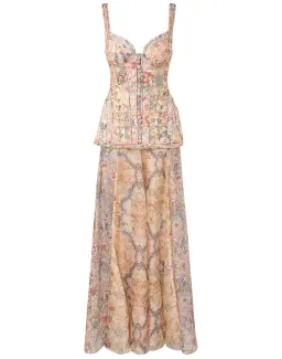 Zimmermann Rebellion Corded Maxi Dress Size 10-12 for rent on The Volte - image 5