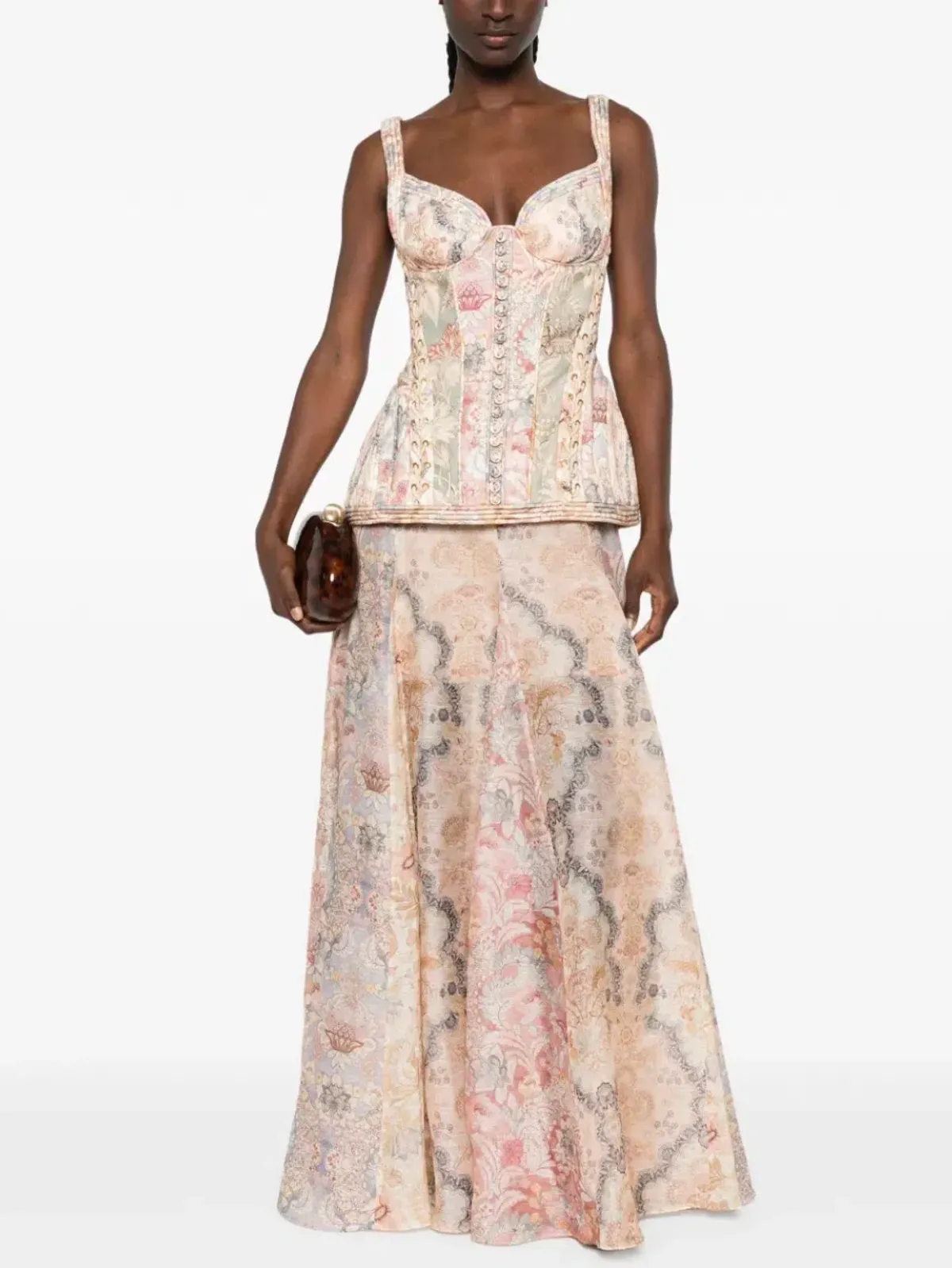 Zimmermann Rebellion Corded Maxi Dress Size 10-12 for rent on The Volte - main image